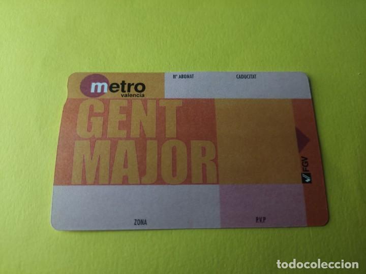 Sammeln von Fahrkarten: METRO VALENCIA FERROCARRIL GENERALITAT - CONMEMORATIVA Y VARIAS PREGUNTE FALTA siempre mejor precio