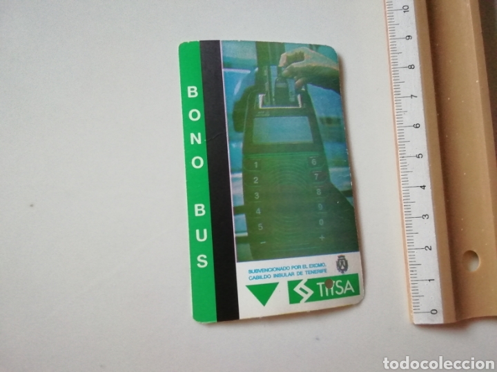 Sammeln von Fahrkarten: BONO BUS CABILDO INSULAR DE TENERIFE A&Ntilde;OS 90