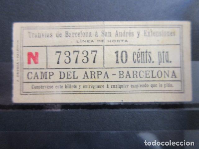 Sammeln von Fahrkarten: REF: LL-1234 - COLECCION BILLETES - LEE INTERIOR - CAPICUA 73737 - TRANVIAS SAN ANDRES EXTENSIONES