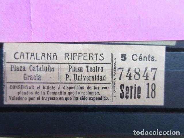 Sammeln von Fahrkarten: REF: LL-1234 - COLECCION - LEE INTERIOR - CAPICUA 74847 - CATALANA RIPPERTS
