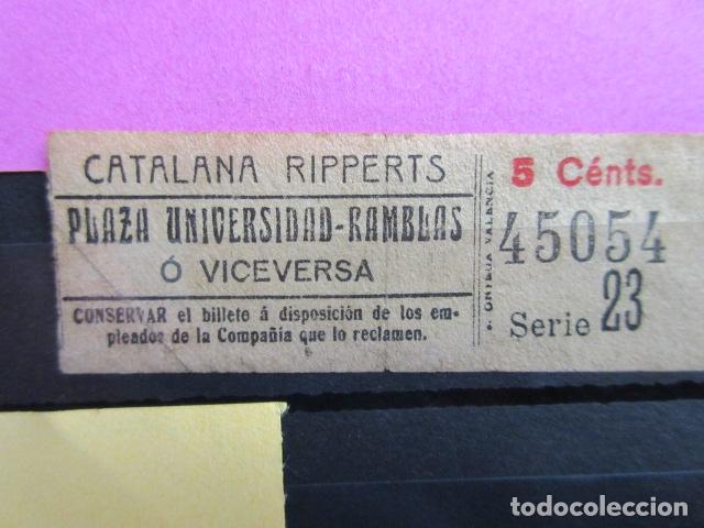 Sammeln von Fahrkarten: REF: LL-1234 - COLECCION - LEE INTERIOR - CAPICUA 45054 - CATALANA RIPPERTS