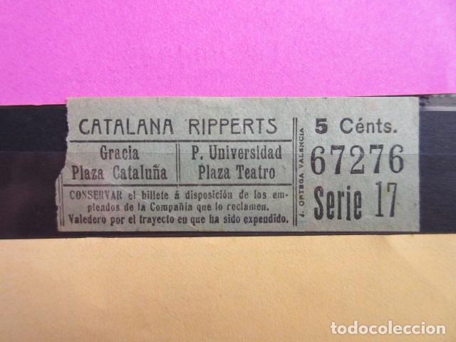 Sammeln von Fahrkarten: REF: LL-1234 - COLECCION - LEE INTERIOR - CAPICUA 67276 - CATALANA RIPPERTS