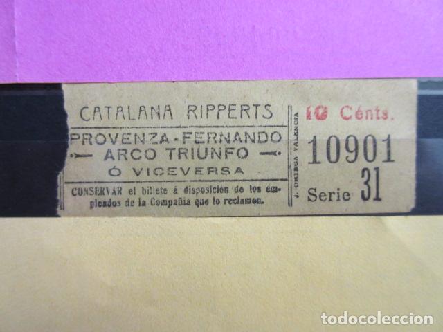 Sammeln von Fahrkarten: REF: LL-1234 - COLECCION - LEE INTERIOR - CAPICUA 10901 - CATALANA RIPPERTS