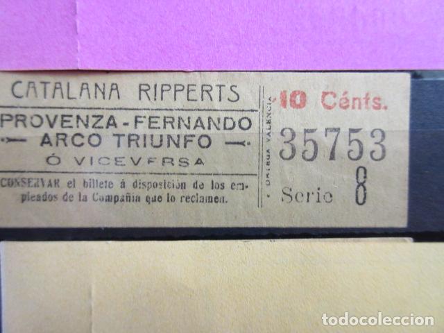Colecionismos Bilhetes de Transporte: REF: LL-1234 - COLECCION - LEE INTERIOR - CAPICUA 35753 - CATALANA RIPPERTS