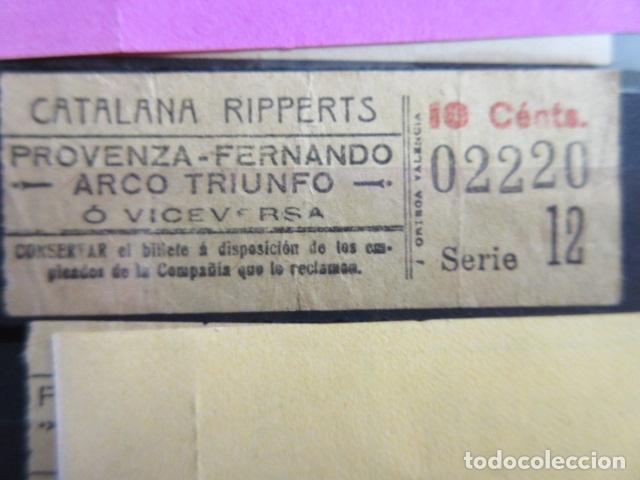 Colecionismos Bilhetes de Transporte: REF: LL-1234 - COLECCION - LEE INTERIOR - CAPICUA 02220 - CATALANA RIPPERTS