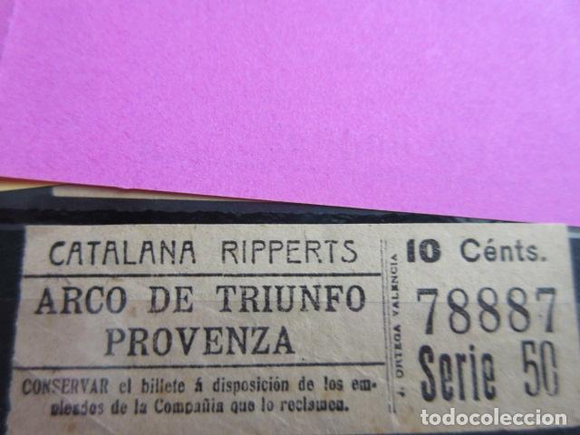 Colecionismos Bilhetes de Transporte: REF: LL-1234 - COLECCION - LEE INTERIOR - CAPICUA 78887 - CATALANA RIPPERTS