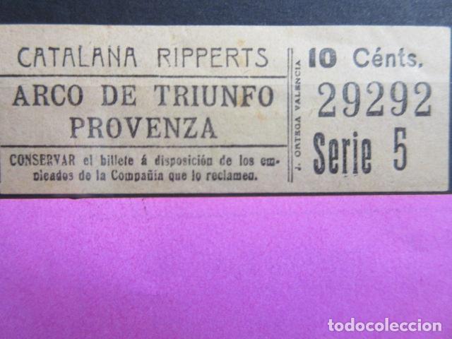 Colecionismos Bilhetes de Transporte: REF: LL-1234 - COLECCION - LEE INTERIOR - CAPICUA 29292 - CATALANA RIPPERTS