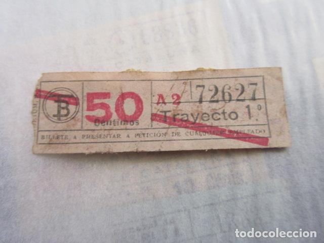 Colecionismos Bilhetes de Transporte: REF: LL-1234 - COLECCION LEE INTERIOR CAPICUA 72627 - EMPORIUM /// TRANVIAS BARCELONA