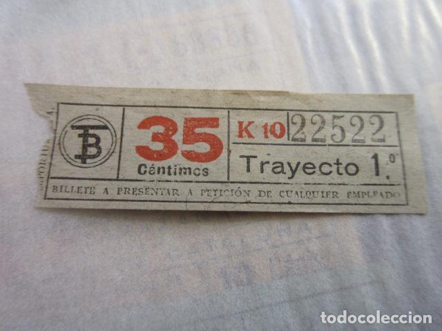 Colecionismos Bilhetes de Transporte: REF: LL-1234 - COLECCION LEE INTERIOR CAPICUA 22522 - EMPORIUM /// TRANVIAS BARCELONA