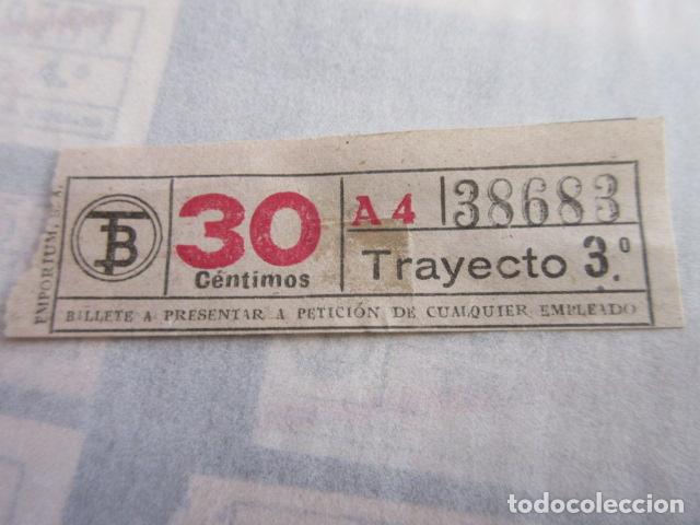 Colecionismos Bilhetes de Transporte: REF: LL-1234 - COLECCION LEE INTERIOR CAPICUA 35683 - EMPORIUM /// TRANVIAS BARCELONA