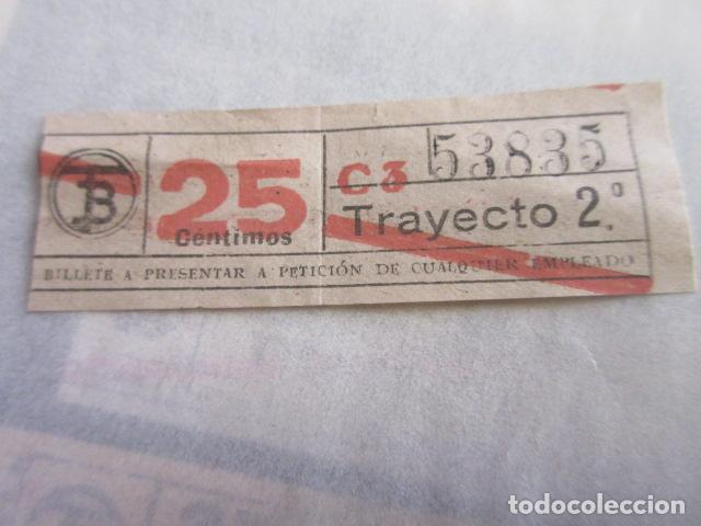 Colecionismos Bilhetes de Transporte: REF: LL-1234 - COLECCION LEE INTERIOR CAPICUA 53835 - EMPORIUM /// TRANVIAS BARCELONA