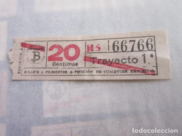 Colecionismos Bilhetes de Transporte: REF: LL-1234 - COLECCION LEE INTERIOR CAPICUA 66766 - EMPORIUM // TRANVIAS BARCELONA \\ VER TRAY DIF