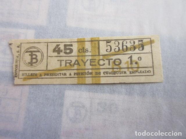 Colecionismos Bilhetes de Transporte: REF: LL-1234 - COLECCION LEE INTERIOR CAPICUA 53635 - EMPORIUM // TRANVIAS BARCELONA \\ VER TRAY DIF
