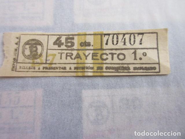 Colecionismos Bilhetes de Transporte: REF: LL-1234 - COLECCION LEE INTERIOR CAPICUA 70407 - EMPORIUM // TRANVIAS BARCELONA \\ VER TRAY DIF