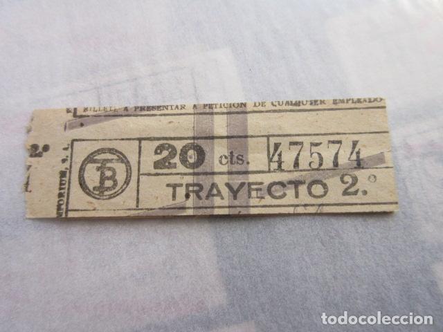 Sammeln von Fahrkarten: REF: LL-1234 - COLECCION LEE INTERIOR CAPICUA 47574 - EMPORIUM // TRANVIAS BARCELONA \\ VER TRAY DIF