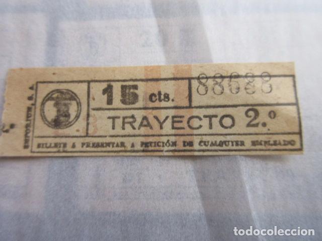Sammeln von Fahrkarten: REF: LL-1234 - COLECCION LEE INTERIOR CAPICUA 88688 - EMPORIUM // TRANVIAS BARCELONA \\ VER TRAY DIF