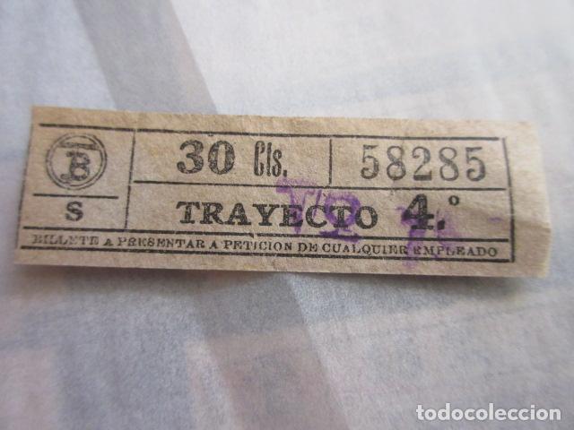 Sammeln von Fahrkarten: REF: LL-1234 - COLECCION LEE INTERIOR CAPICUA 58285 - \\ NESA // TRANVIAS BARCELONA \\ VER TRAY DIFE