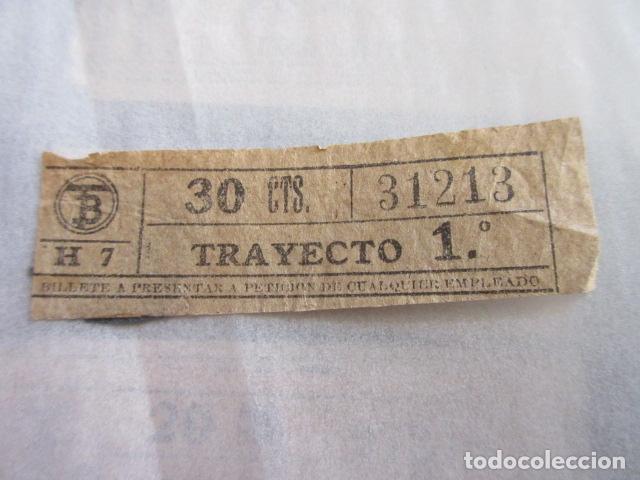 Sammeln von Fahrkarten: REF: LL-1234 - COLECCION LEE INTERIOR CAPICUA 31213 - \\ NESA // TRANVIAS BARCELONA \\ VER TRAY DIFE