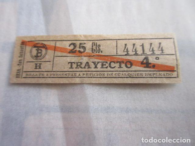 Sammeln von Fahrkarten: REF: LL-1234 - COLECCION LEE INTERIOR CAPICUA 44144 - \\ NESA // TRANVIAS BARCELONA \\ VER TRAY DIFE