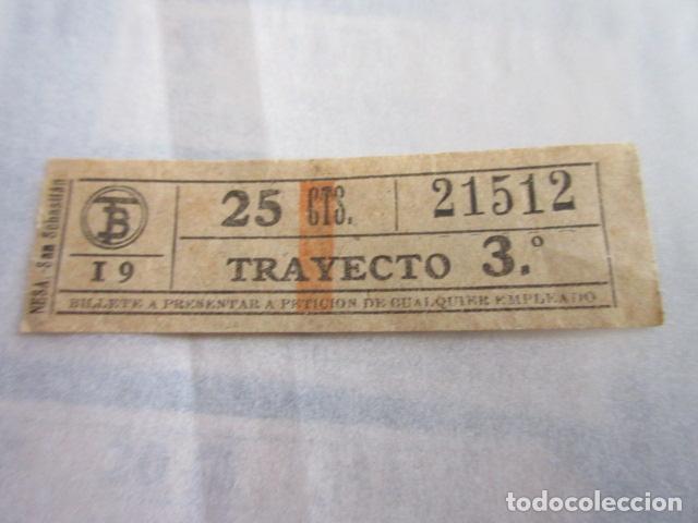 Sammeln von Fahrkarten: REF: LL-1234 - COLECCION LEE INTERIOR CAPICUA 21512 - \\ NESA // TRANVIAS BARCELONA \\ VER TRAY DIFE