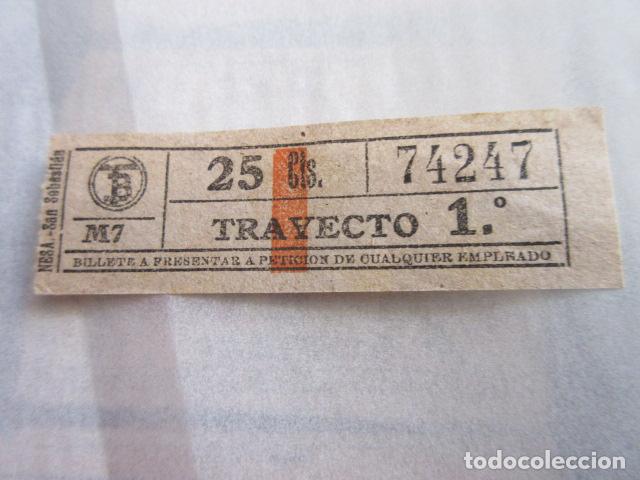 Sammeln von Fahrkarten: REF: LL-1234 - COLECCION LEE INTERIOR CAPICUA 74247 - \\ NESA // TRANVIAS BARCELONA \\ VER TRAY DIFE