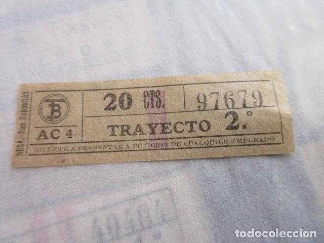 Sammeln von Fahrkarten: REF: LL-1234 - COLECCION LEE INTERIOR CAPICUA 97679 - \\ NESA // TRANVIAS BARCELONA \\ VER TRAY DIFE
