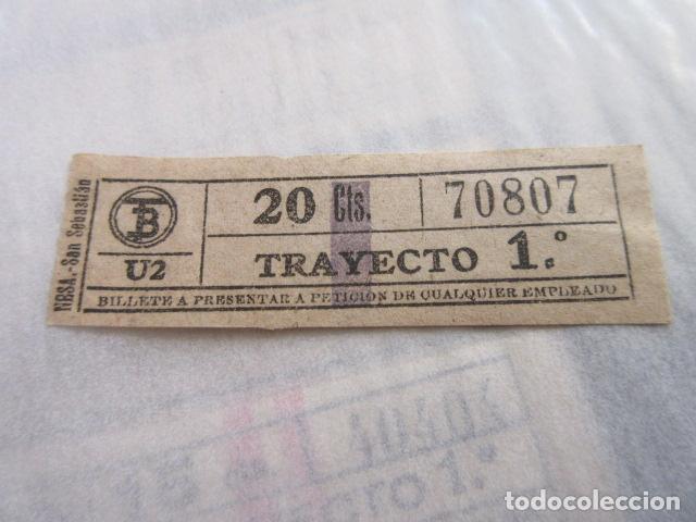 Sammeln von Fahrkarten: REF: LL-1234 - COLECCION LEE INTERIOR CAPICUA 70807 - \\ NESA // TRANVIAS BARCELONA \\ VER TRAY DIFE