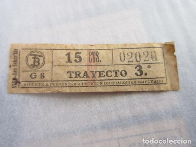Sammeln von Fahrkarten: REF: LL-1234 - COLECCION LEE INTERIOR CAPICUA 02020 - \\ NESA // TRANVIAS BARCELONA \\ VER TRAY DIFE