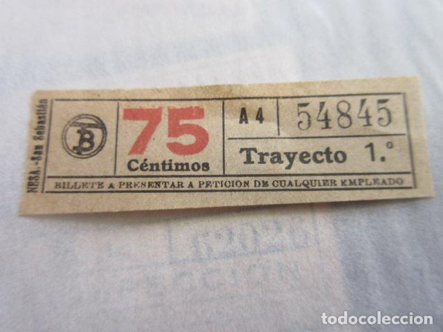 Collectables Transport Tickets: REF: LL-1234 - COLECCION LEE INTERIOR CAPICUA 54845 - \\ NESA // TRANVIAS BARCELONA \\ VER TRAY DIFE