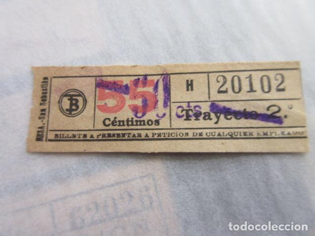 Collectables Transport Tickets: REF: LL-1234 - COLECCION LEE INTERIOR CAPICUA 20102 - \\ NESA // TRANVIAS BARCELONA \\ VER TRAY DIFE