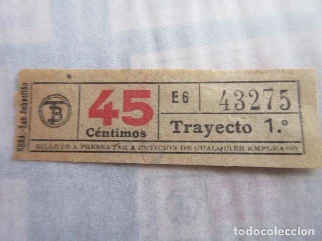 Sammeln von Fahrkarten: REF: LL-1234 - COLECCION LEE INTERIOR - \\ NESA // TRANVIAS BARCELONA \\ VER TRAY DIFE
