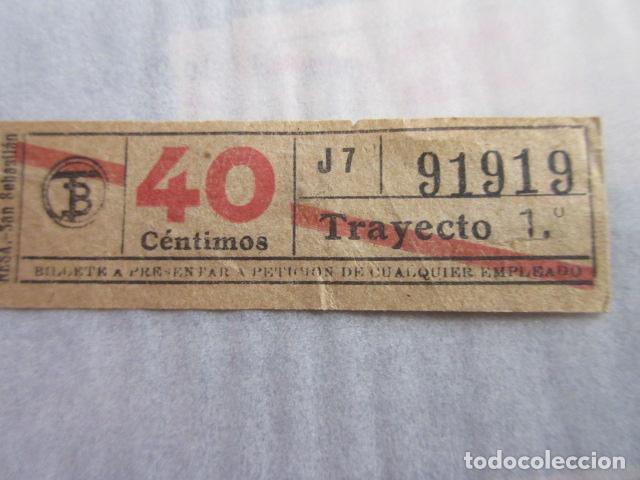 Sammeln von Fahrkarten: REF: LL-1234 - COLECCION LEE INTERIOR CAPICUA 91919 - \\ NESA // TRANVIAS BARCELONA \\ VER TRAY DIFE