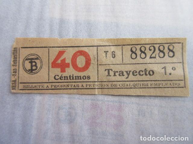 Sammeln von Fahrkarten: REF: LL-1234 - COLECCION LEE INTERIOR CAPICUA 88288 - \\ NESA // TRANVIAS BARCELONA \\ VER TRAY DIFE