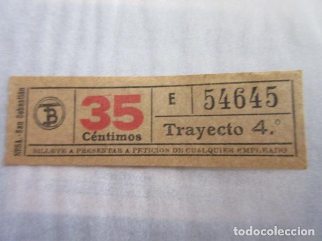 Sammeln von Fahrkarten: REF: LL-1234 - COLECCION LEE INTERIOR CAPICUA 54645 - \\ NESA // TRANVIAS BARCELONA \\ VER TRAY DIFE