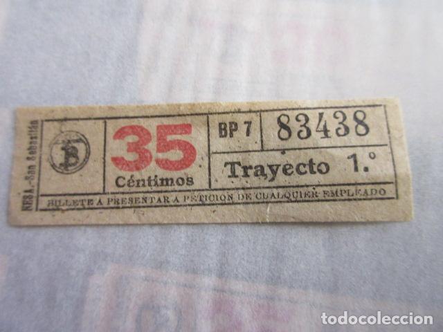 Sammeln von Fahrkarten: REF: LL-1234 - COLECCION LEE INTERIOR CAPICUA 83438 - \\ NESA // TRANVIAS BARCELONA \\ VER TRAY DIFE