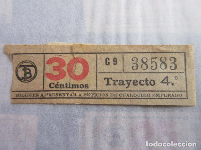 Sammeln von Fahrkarten: REF: LL-1234 - COLECCION LEE INTERIOR CAPICUA 38583 - \\ NESA // TRANVIAS BARCELONA \\ VER TRAY DIFE