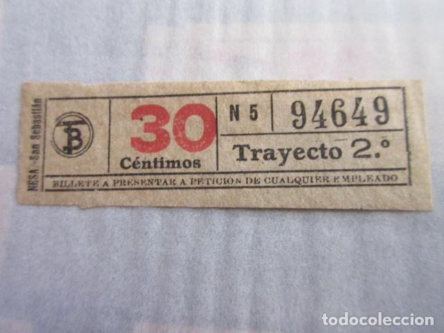 Sammeln von Fahrkarten: REF: LL-1234 - COLECCION LEE INTERIOR CAPICUA 94649 - \\ NESA // TRANVIAS BARCELONA \\ VER TRAY DIFE