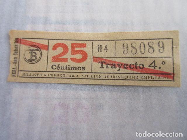 Sammeln von Fahrkarten: REF: LL-1234 - COLECCION LEE INTERIOR CAPICUA 98089 - \\ NESA // TRANVIAS BARCELONA \\ VER TRAY DIFE