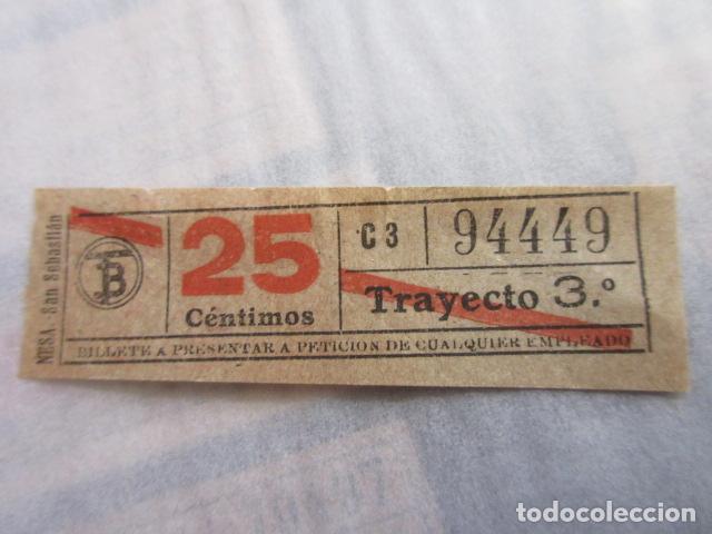 Collectables Transport Tickets: REF: LL-1234 - COLECCION LEE INTERIOR CAPICUA 94449 - \\ NESA // TRANVIAS BARCELONA \\ VER TRAY DIFE