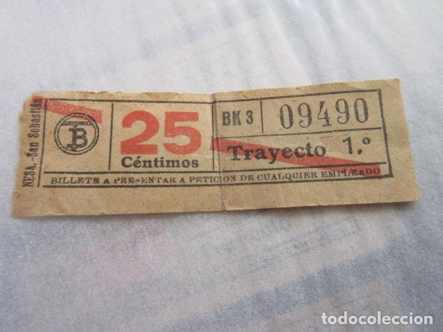Collectables Transport Tickets: REF: LL-1234 - COLECCION LEE INTERIOR CAPICUA 09490 - \\ NESA // TRANVIAS BARCELONA \\ VER TRAY DIFE