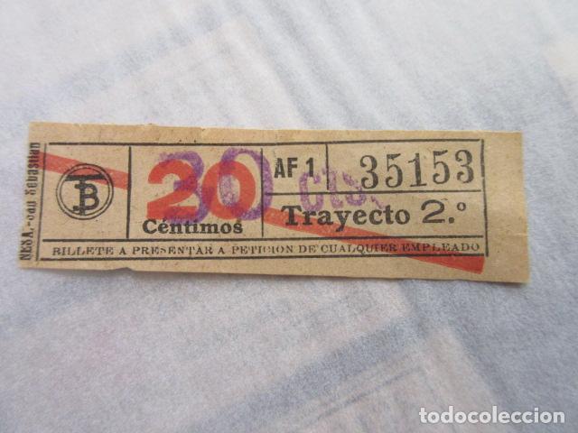 Sammeln von Fahrkarten: REF: LL-1234 - COLECCION LEE INTERIOR CAPICUA 35153 - \\ NESA // TRANVIAS BARCELONA \\ VER TRAY DIFE