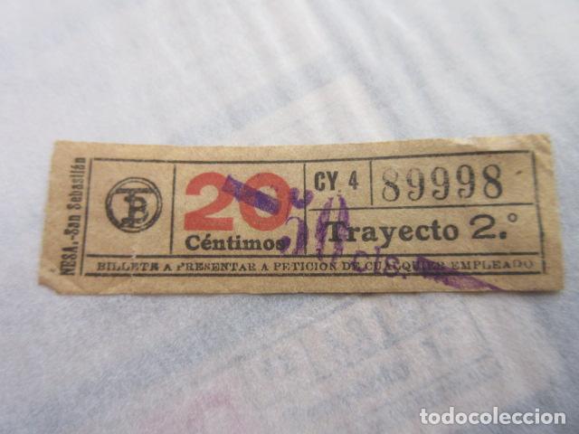 Sammeln von Fahrkarten: REF: LL-1234 - COLECCION LEE INTERIOR CAPICUA 89998 - \\ NESA // TRANVIAS BARCELONA \\ VER TRAY DIFE