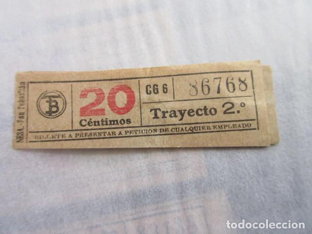 Sammeln von Fahrkarten: REF: LL-1234 - COLECCION LEE INTERIOR CAPICUA 86768 - \\ NESA // TRANVIAS BARCELONA \\ VER TRAY DIFE