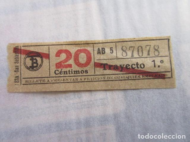 Sammeln von Fahrkarten: REF: LL-1234 - COLECCION LEE INTERIOR CAPICUA 87078 - \\ NESA // TRANVIAS BARCELONA \\ VER TRAY DIFE