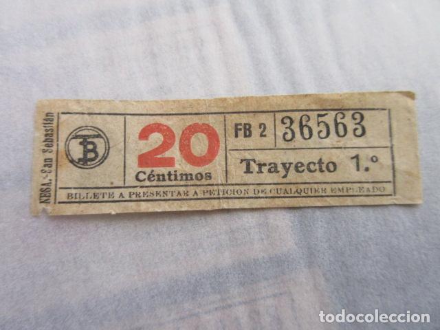 Sammeln von Fahrkarten: REF: LL-1234 - COLECCION LEE INTERIOR CAPICUA 36563 - \\ NESA // TRANVIAS BARCELONA \\ VER TRAY DIFE