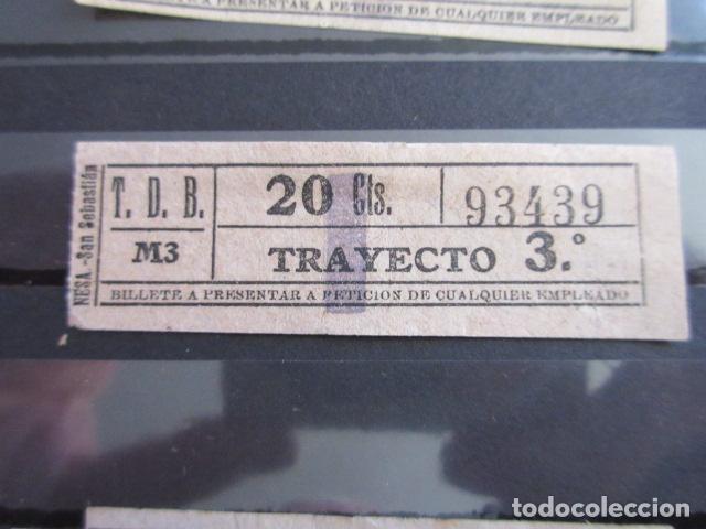 Collectables Transport Tickets: REF: LL-1234 - COLECCION LEE INTERIOR CAPICUA 93439 \\ NESA // T.D.B. \\TRANVIAS BARCELONA TRAY DIFE