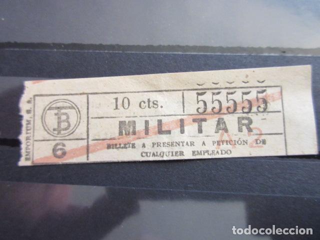 Coleccionismo Billetes de transporte: REF: LL-1234 - COLECCION LEE INTERIOR CAPICUA 55555 \\ EMPORIUM // MILITAR 6