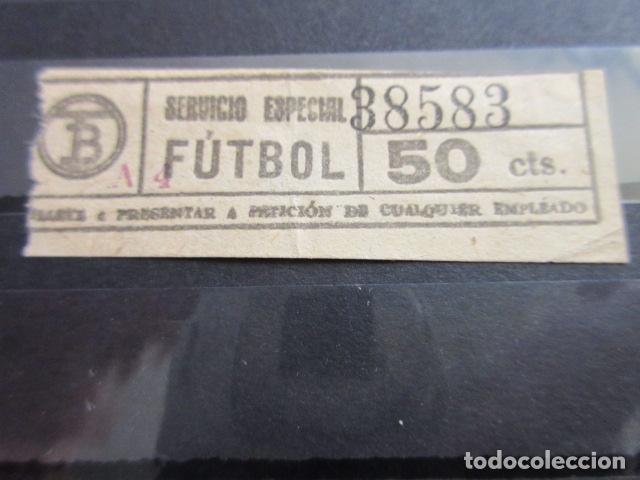 Coleccionismo Billetes de transporte: REF: LL-1234 - COLECCION LEE INTERIOR CAPICUA 38583 \\ EMPORIUM // FUTBOL