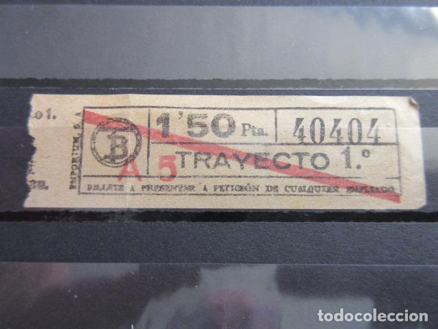 Coleccionismo Billetes de transporte: REF: LL-1234 - COLECCION LEE INTERIOR CAPICUA 40404 \\ EMPORIUM // 1.50