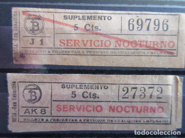 Collectables Transport Tickets: REF: LL-1234 - COLECCION LEE INTERIOR \\ NEASA // SERVICIO NOCTURNO CAPICUA 69796 27372
